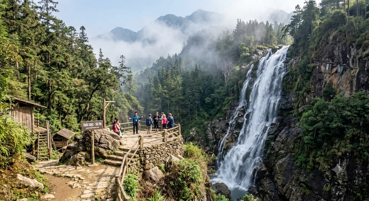 Thac bac sapa lao cai